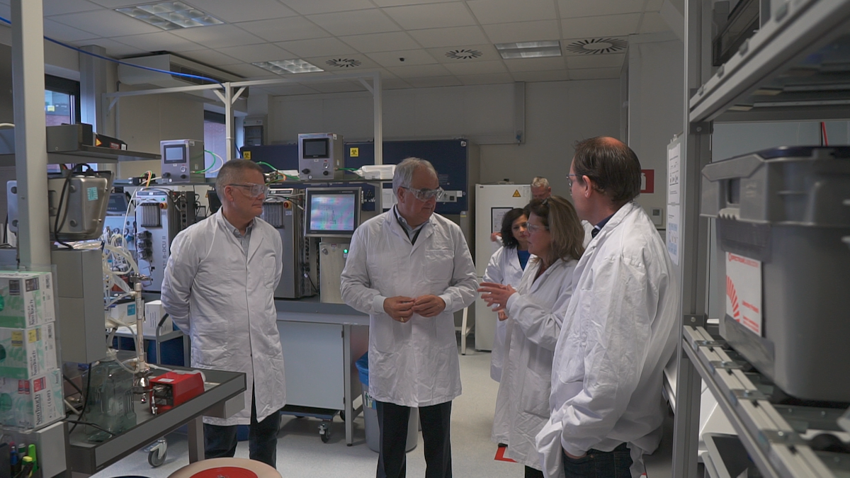 JnJ Researchers in the lab